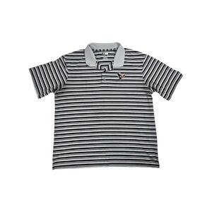 NFL Team Apparel Men's Houston Texans Striped TX3 Cool Golf Polo Shirt Size‎ 2XL